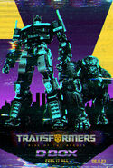 Transformers Rise of the Beasts DBox Poster