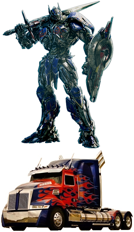 transformer optimus prime truck