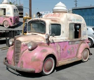 Skids and Mudflap combined together as a Dodge Ice Cream Truck