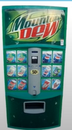 As a Mountain Dew vending machine