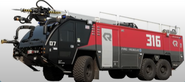 As a Rosenbauer Panther Airport Fire Truck