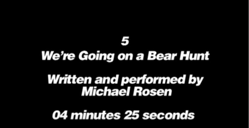 We Re Going On A Bear Hunt Poem Plumtopia The Michael Rosen Wiki Fandom