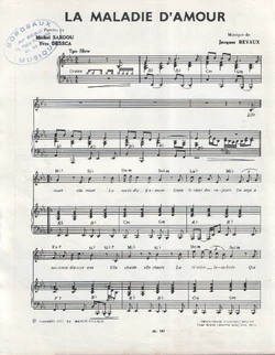 La Maladie D Amour Wiki Michel Sardou Fandom La Maladie D Amour Wiki Michel Sardou Fandom