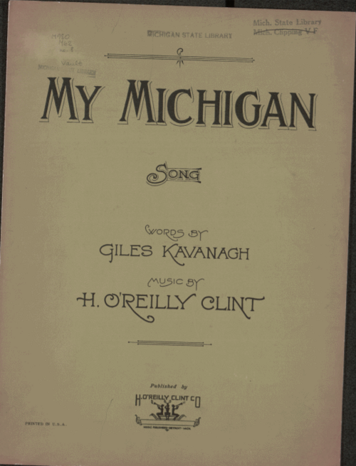 My Michigan 『私のミシガン』 英語 My Michigan | Michigan | Fandom