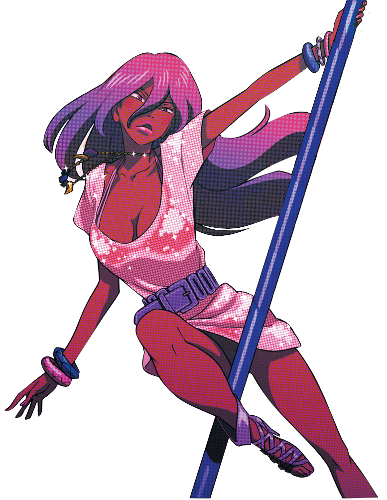 Michiko  Hatchin has a ton of cool ladies in it However I want to  specifically highlight Michiko and Atsuko as being awesome examples of  having sexy characters who wear provocative things