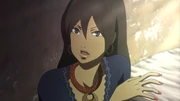 Michiko with tribal necklace