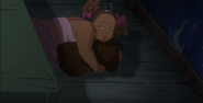 Lulu gets caught by Michiko while stealing Michiko and Hatchin's bag