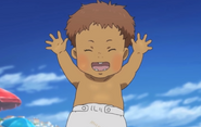 Hana's son.png (482 KB) Fulio laughing after hitting his mom with a bucket