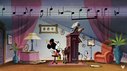 Minnie composes song