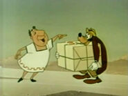 Goofy and spyros with huge package