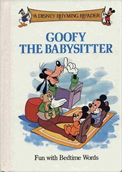 Goofy babysitter book