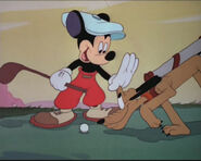 Mickey pluto golf