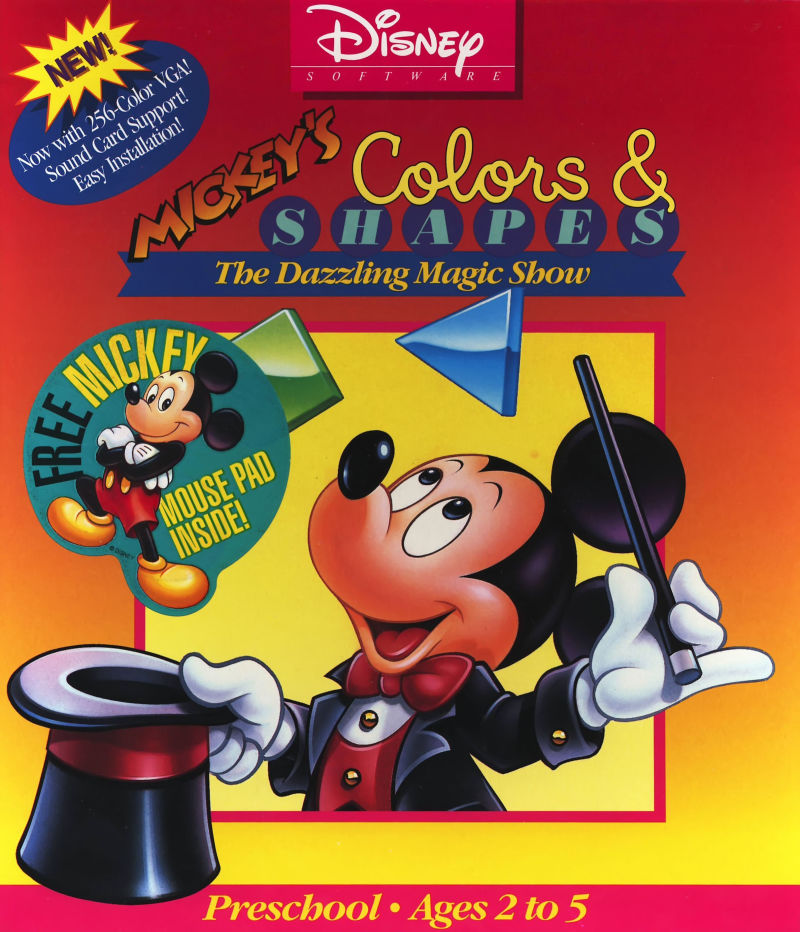 Mickey's Colors & Shapes | Mickey and Friends Wiki | Fandom