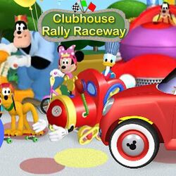 Mickey Mouse Clubhouse: Clubhouse Rally Raceway (Online Games