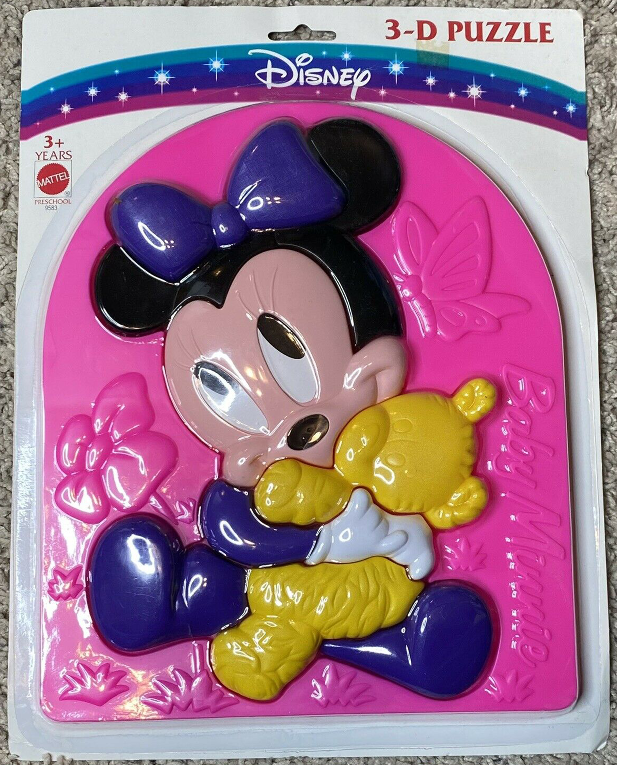 Minnie Crystal Blocks Quebra-Cabeça 3D Disney