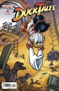 Scrooge diving into his Money Bin