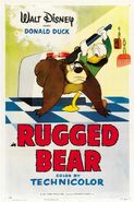 Rugged bear poster