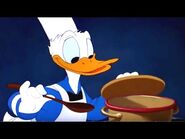 Donald samples soup