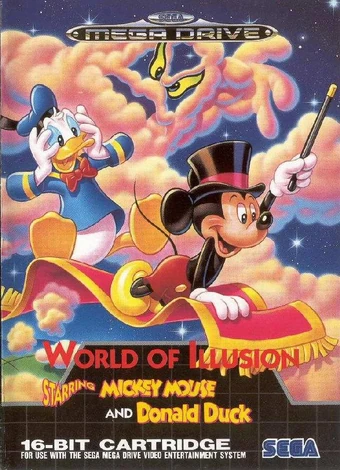 mickey and donald sega game