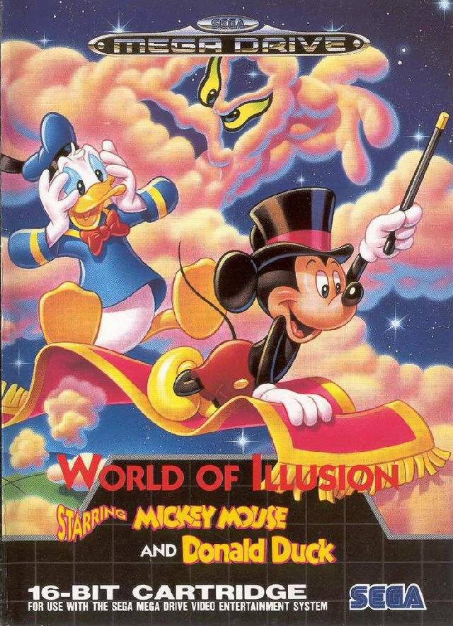 World Of Illusion Starring Mickey Mouse And Donald Duck Mickey And Friends Wiki Fandom