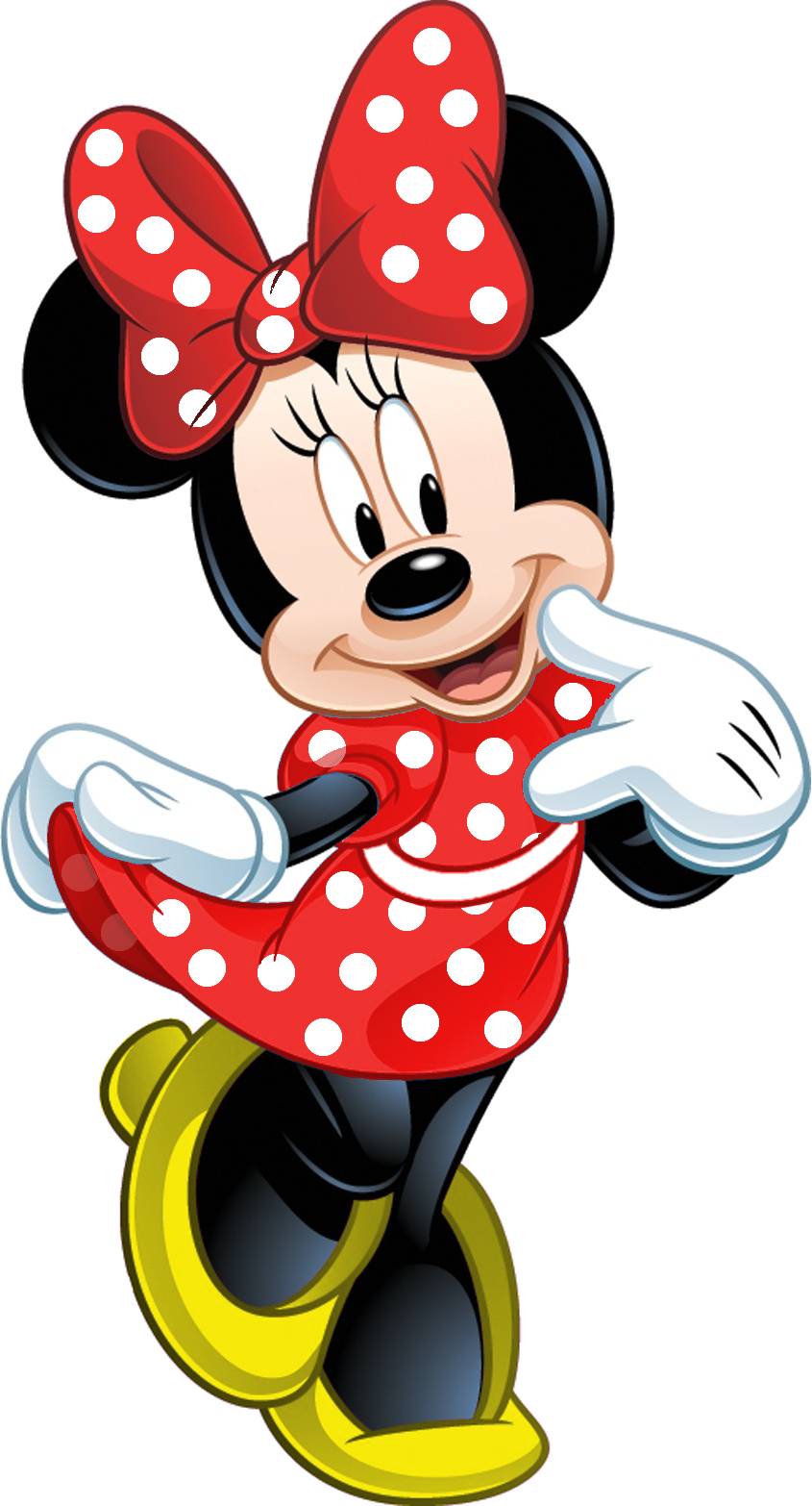 minnie mouse vermelha png