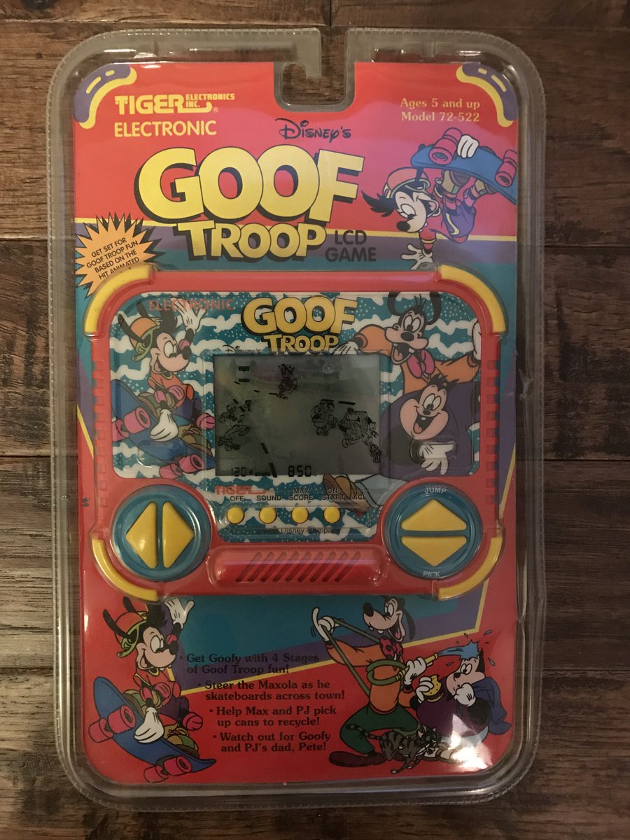 Goof Troop (LCD game) | Mickey and Friends Wiki | Fandom