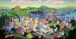 Ducktales remastered Duckburg