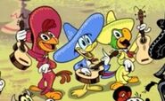 Three caballeros mickey mouse series