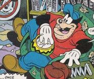 Pete in Mickey Mouse Adventures comic