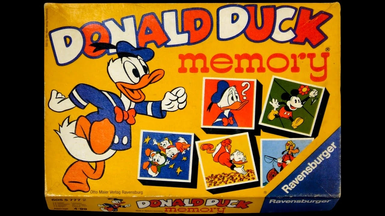 Donald Duck Memory Game Ravensburger Mickey And Friends Wiki Fandom