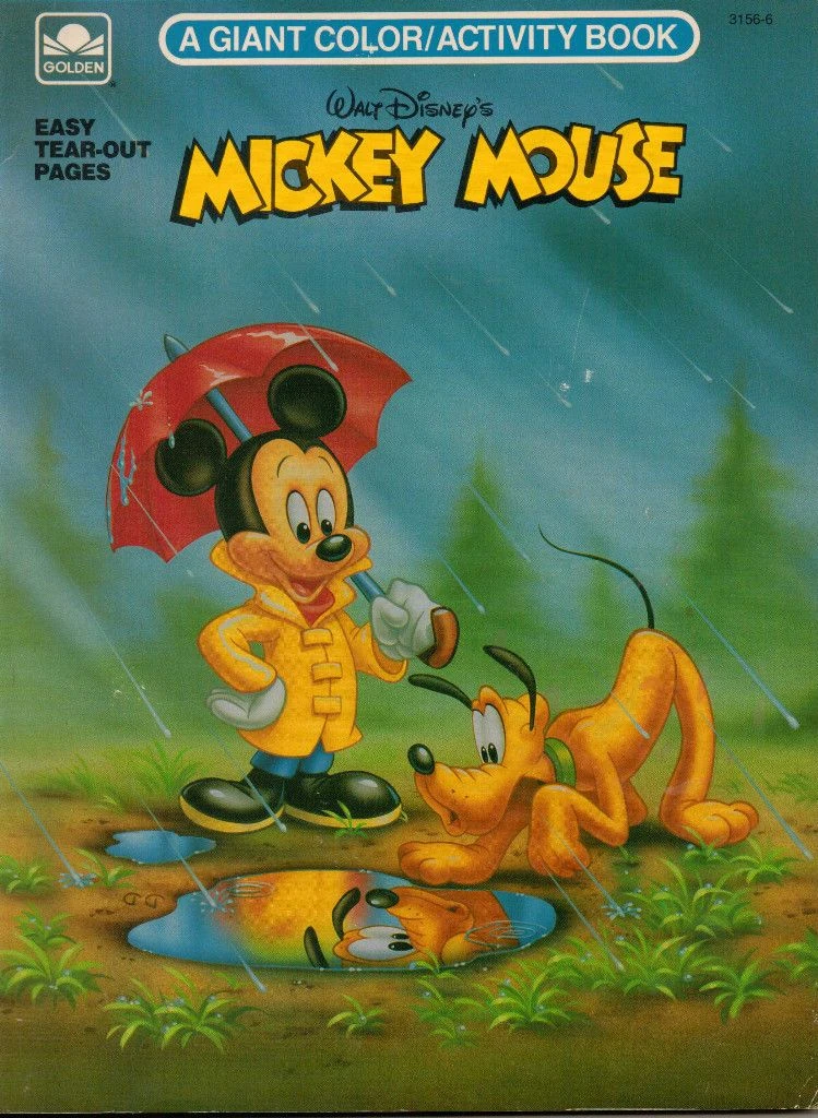 Mickey Mouse (A Giant Coloring Book) | Mickey and Friends ...