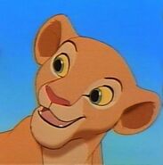 Young Nala, voiced by Niketa Calame.