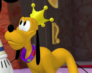 Pluto the royal dog