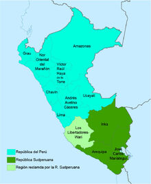 Regiones República Sudperuana (1988)