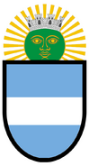 Escudo de Armas del Distrito argentino.