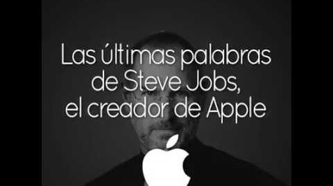 Las últimas palabras de Steve Jobs antes de partir.