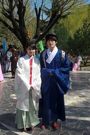 Hanfu man and lady