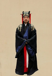 Lord Chancellor Muk Yi-lak in traditional judicial robes