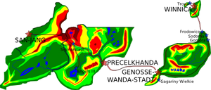 Mapa wandystan