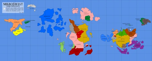 Mapa O'Rhady, stan na   r.