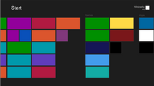 Windows 8 Start UI