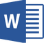 Microsoft Word 2013, 2016 logo