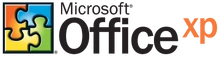 Office XP logo and wordmark