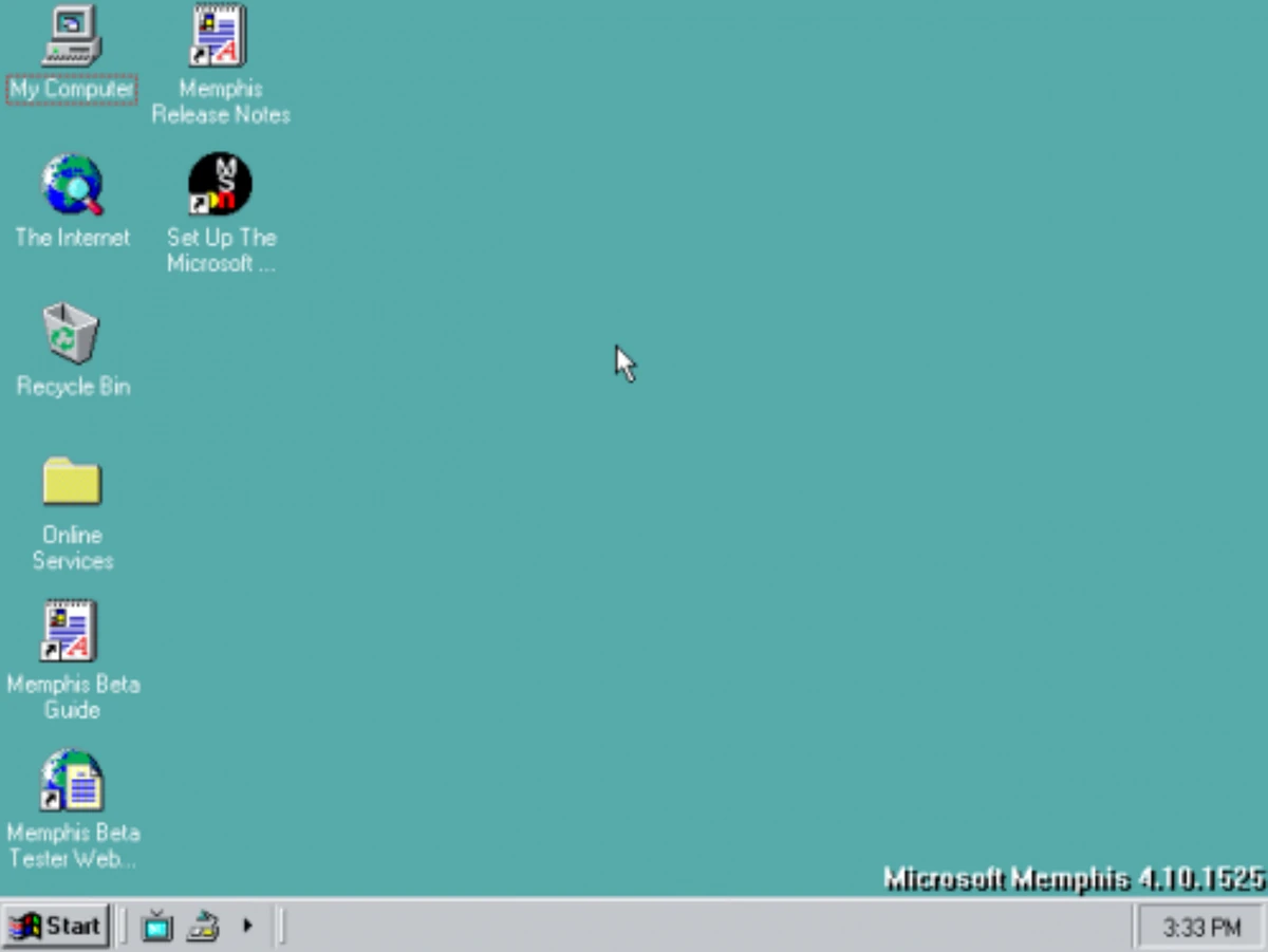 Windows Memphis Microsoft Windows History Wiki Fandom