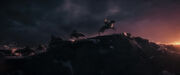 Warg pack on mountain