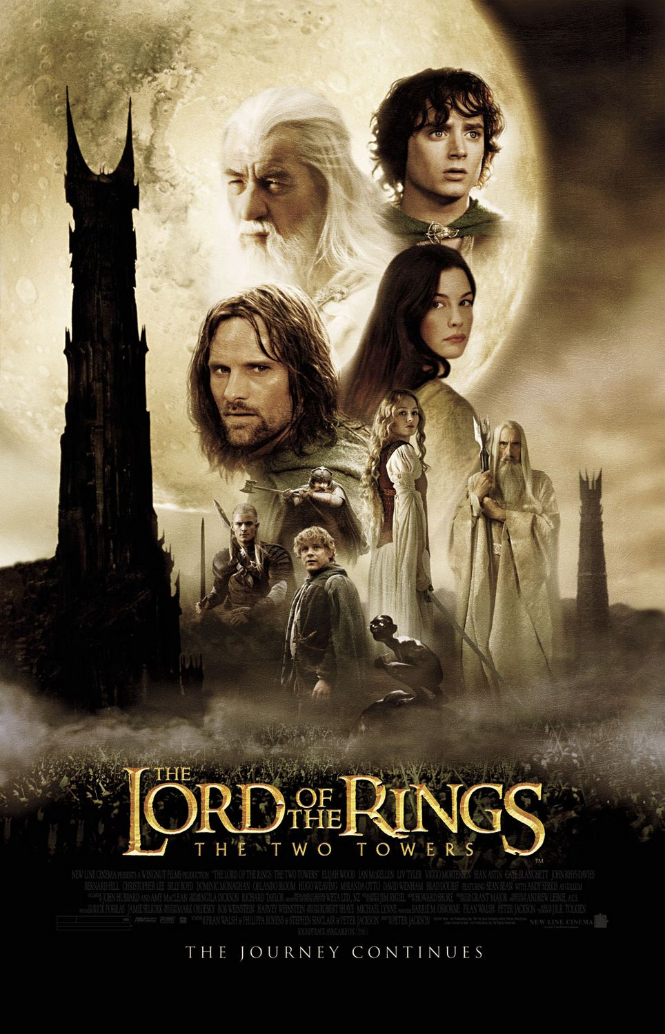 lotr two towers transparent logo