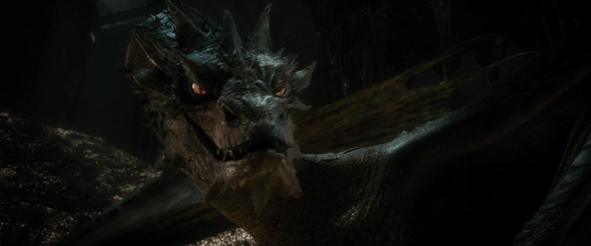 NO SPOILERS] Westeros's Drogon(short necked, younger and faithful) vs  Middle Earth's Smaug(Long necked, badass, intelligent, without a master).  Who would win? Personally, I prefer short necked dragons but Smaug might  can easily