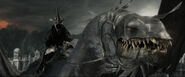 The Witch-king on his Fell-beast.
