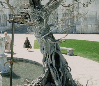 White Tree Of Gondor The Hobbit Lotr Wiki Fandom