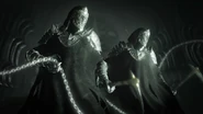 The sisters' Nazgûl forms.